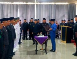 Raden Adipati Surya Lantik Pejabat Eselon II dan III Serta pejabat Fungsional dan struktural