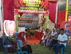 Desa Bumi Asih, Degan Tema Semangat Gotong Royong Lampung Selatan Semakin jaya