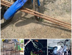 Polsek Banjit Ringkus Diduga Pelaku Curat Sepeda Motor dan Sepeda Ontel di Kampung Kemu