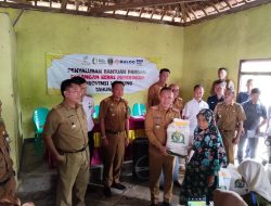 Pemkab Way Kanan Salurkan Bantuan Pangan CBP Tahun 2024 Di Kampung Way Tuba Asri