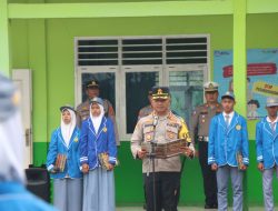 Beri Motivasi dan Edukasi Pelajar, Kapolres Way Kanan Jadi Irup di SMA Negeri 3