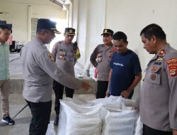 Polres Way Kanan Monitoring Harga Beras di Baradatu