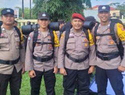 Apel Serpas Pam Pemilu 2024 di Way Kanan, Kapolres Sampaikan Penekanan Kapolda Lampung