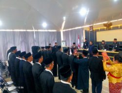 Wabup Way Kanan Ali Rahman, Lantik Pejabat Eselon III dan IV