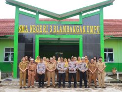Jum’at Curhat di SMA, Motivasi Siswa Menjadi Pesan Kapolres Kepada Dewan Guru