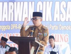 Bupati H. Raden Adipati Surya Hadiri Pengajian Di Bumi Agung