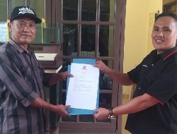 Ketua 2 Idrus DPC GRIB Jaya Way Kanan Terima Mandat Dari Ketua DPD GRIB Jaya Lampung