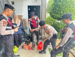 Operasi Cempaka Krakatau 2024, Polisi Razia Miras di Warung Talang Karet