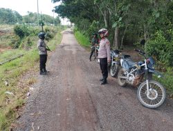 Antisipasi Kriminalitas, TNI – Polri Gelar Patroli KRYD di Baradatu Way Kanan