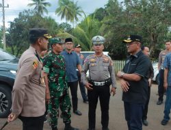 Pj Bupati Lampung Utara Tinjau Pos Pantau OPS Ketupat 2024