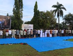 Polres Way Kanan Gelar Sholat Idul Fitri 1445 H