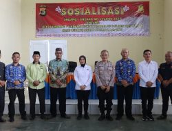 Bidkum Polda Lampung Sosialisasikan Undang Undang Nomor 1 Tahun 2023 di Way Kanan.