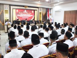 Pelantikan dan Bimtek Anggota Panitia Pemilihan Kecamatan ( PPK ) Se-Kab. Way Kanan