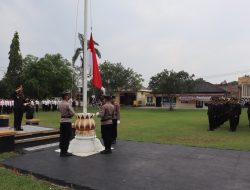 Polres Way Kanan Gelar Upacara Hari Kebangkitan Nasional ke-116.