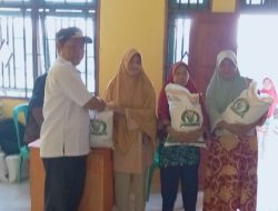 361 KPM Terima Besar CPP Yang Di Salurkan Pemkam Menanga Siamang