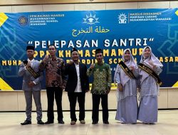 Wisuda Perdana Santri Pondok Pesantren Muhammadiyah KH Mas Mansur Wanasari Brebes Berlangsung Meriah