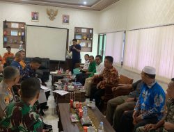 Kolaborasi Pemkab Way Kanan dan Kodim 0427 dalam Rapat Penanggulangan Bencana