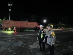 Operasi Penertiban Kendaraan Batubara ODOL oleh Polres Way Kanan dan Dishub Lampung