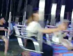 Ambruknya Wahana Pasar Malam di Tiuh Balak Pasar: Tiga Terluka Berat