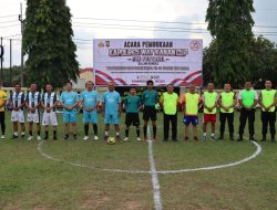 Semarak Hari Bhayangkara Ke 78, Polres Way Kanan Gelar Kapolres Cup Fun Fooball