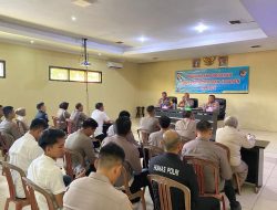 Biro Rena Polda Lampung Laksanakan Kegiatan Pembinaan Anggaran di Polres Way Kanan T.A 2024