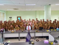 Pj. Gubernur Lampung Tekankan Penanganan Sektor Infrastruktur Berjalan Maksimal