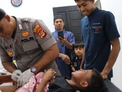 Polres Way Kanan Gelar Bakti Sosial, Yovan Alvioris Ikut Sunatan Gratis di Klinik SIDOKKES