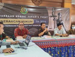 Kejari Jakarta Pusat Gelar Penerangan Hukum Tantang Tindak Pidana Perdagangan Orang (TPPO) dan ITE