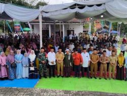 Peringati Hut Kampung Karang Umpu Simak Penjelasan Wabup Ali Rahman