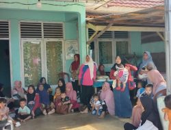 Pekan Imunisasi Nasional Polio Di Sambut Antusias Masyarakat Kampung Menanga Jaya