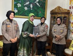 Anjangsana Polwan Polda Lampung dalam rangka Hari Jadi Polwan ke-76