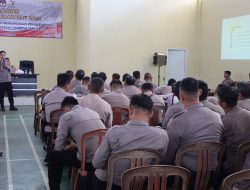 Latpra Operasi Mantap Praja Krakatau 2024, Polres Way Kanan dan Jajaran Siap Amankan Pilkada Serentak