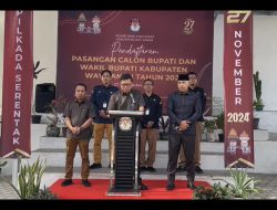 KPU Way Kanan Resmi Membuka Pendaftaran Bupati dan Wakil Bupati Kabupaten Way Kanan Tahun 2024