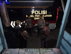 Edukasi Kamtibmas, Satbinmas Polres Way Kanan Gunakan Mobil Penyuluhan di Pos Kamling