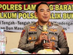 Jumat Curhat: Kapolres Lampung Barat Ajak Warga  Jaga Kondusivitas Jelang Pemilu