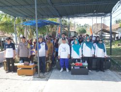 Wakil Bupati Zulqoini Syarif Buka Kegiatan Germas di Pulau Pisang