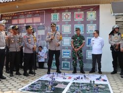 Latihan Sispamkota di Way Kanan, Polisi dan TNI Siap Amankan Pilkada Serentak 2024