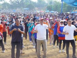 Forum BPK Kecamatan Way Tuba Gelar Senam Sehat