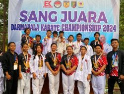 Inkado Way Kanan Sabet  12 Emas Dalam Ajang Darmapala Karate Championship 2024