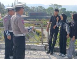 Sat Lantas Polres Lampung Barat Gelar Patroli Pagi Presisi