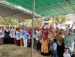 Bakal Calon Wakil Bupati Way Kanan, Ayu Asalasiyah Menyapa emak-emak di Negeri Besar