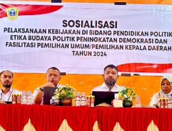 Jadi Narasumber di Kegiatan Kesbangpol, Bahrudin Tosofu: Sosialisasi Pendidikan Politik Adalah Tanggung Jawab Bersama Seluruh Pemangku Kepentingan