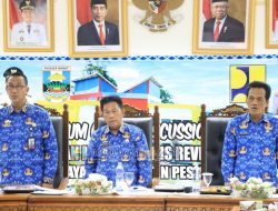 Wakil Bupati Zulqoini Syarif Buka FGD I Penyusunan Kajian Materi Teknis Revisi RTRW Pesibar