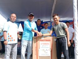 Ali Rahman lepas Ribuan peserta Jalan sehat dan senam bersama masyarakat peringati HUT Katar ke 64 tahun