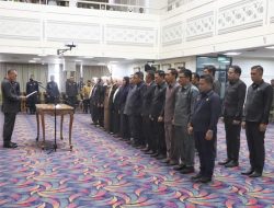 28 Pejabat Administrator dan Pengawas Dilingkungan Pemerintah Provinsi Lampung Dilantik