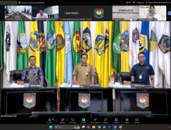 Pemerintah  Provinsi Lampung Ikuti Rakor Pengendalian Inflasi Daerah, Bahas Kenaikan Harga Bahan Pangan