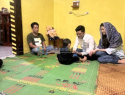 Ketua DPRD Pesibar Kunjungi Balita Penderita Stunting