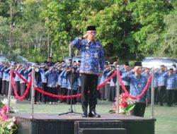Pemkab Way Kanan Gelar Upacara Peringatan Sumpah Pemuda Ke-96 Tahun 2024