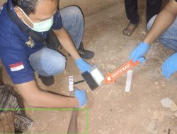 INAFIS Polres Way Kanan Datangi TKP Seorang Pria Meninggal Dunia di Tanjung Raja Sakti