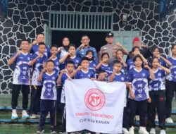 17 Atlet Saburai Taekwondo Club Dilepas Camat Banjit Ikuti Kejuaraan, Diah Ayu Andini; Pulang Sapu Bersih Medali Emas